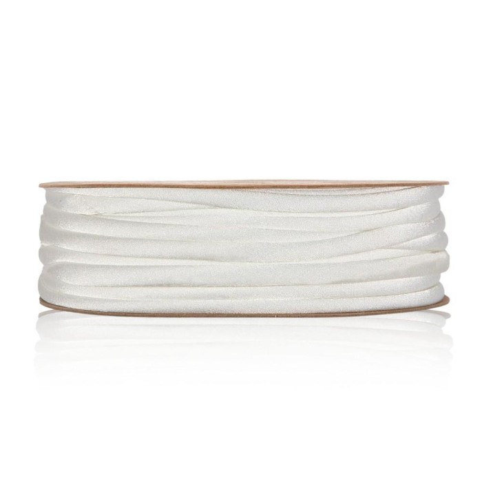SATIN CORD MM8X15MT WHITE